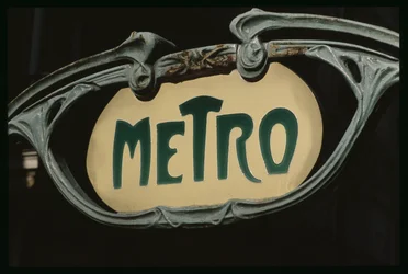 Entrance to a Metropolitan Station